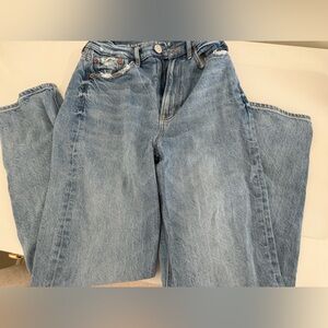 American Eagle Outfitters High Rise Blue Jeans